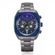 Alexandre Christie AC 6666 Grey Blue Steel Free Strap Rubber MCBGUBU